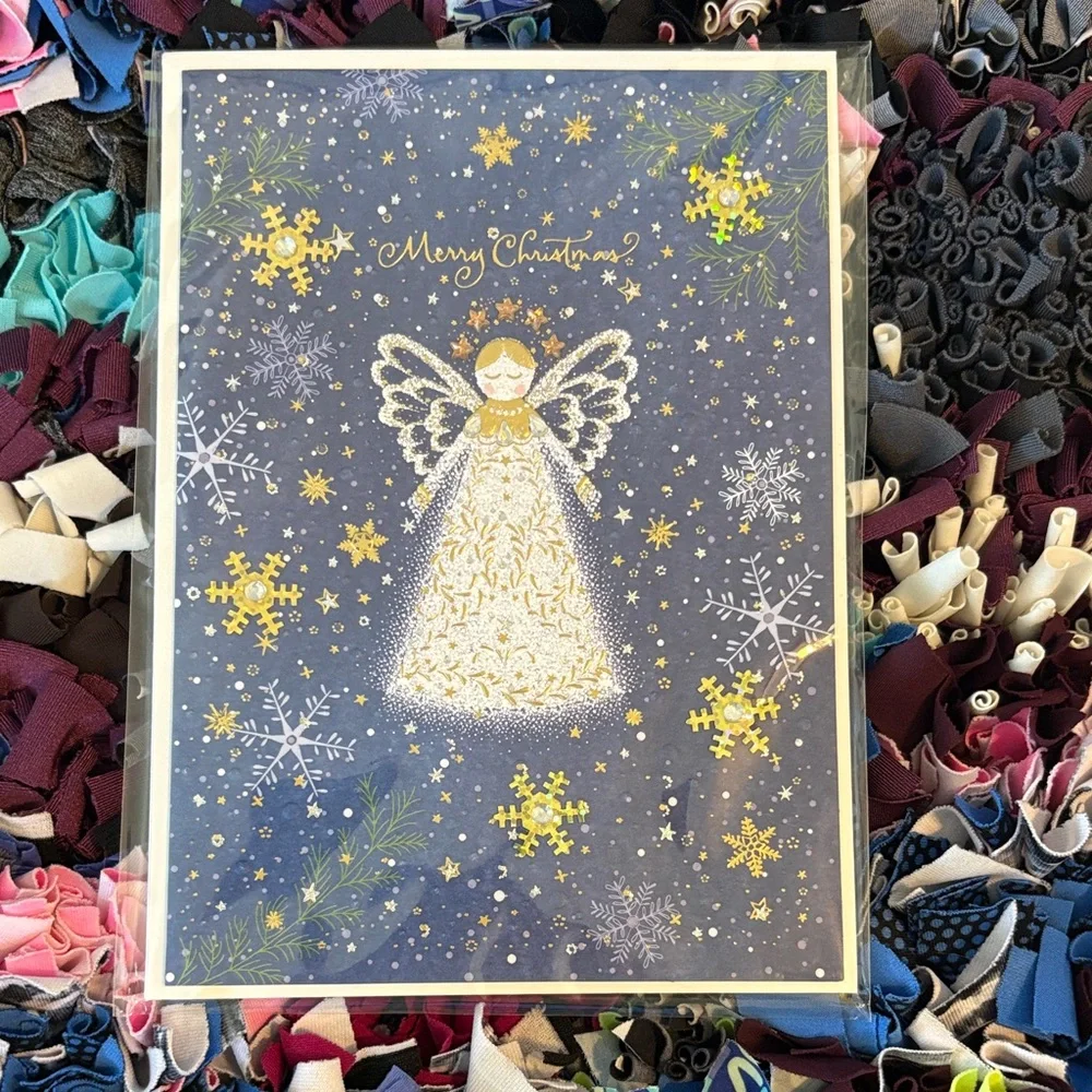 🆕Papyrus Angel Christmas Greeting Card